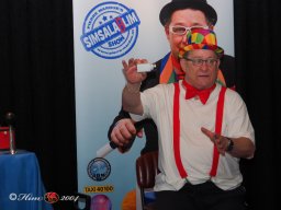 Pierre Mardue im Gleisgarten am 21. April 2024